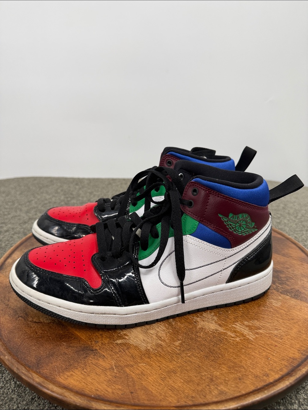 Nike Shoes Wm 9.5 Air Jordan 1 Mid SE MultiColor Sneakers DB5454-001